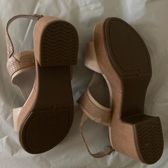 Platform Block Heel Sandals - Picture 3 of 4